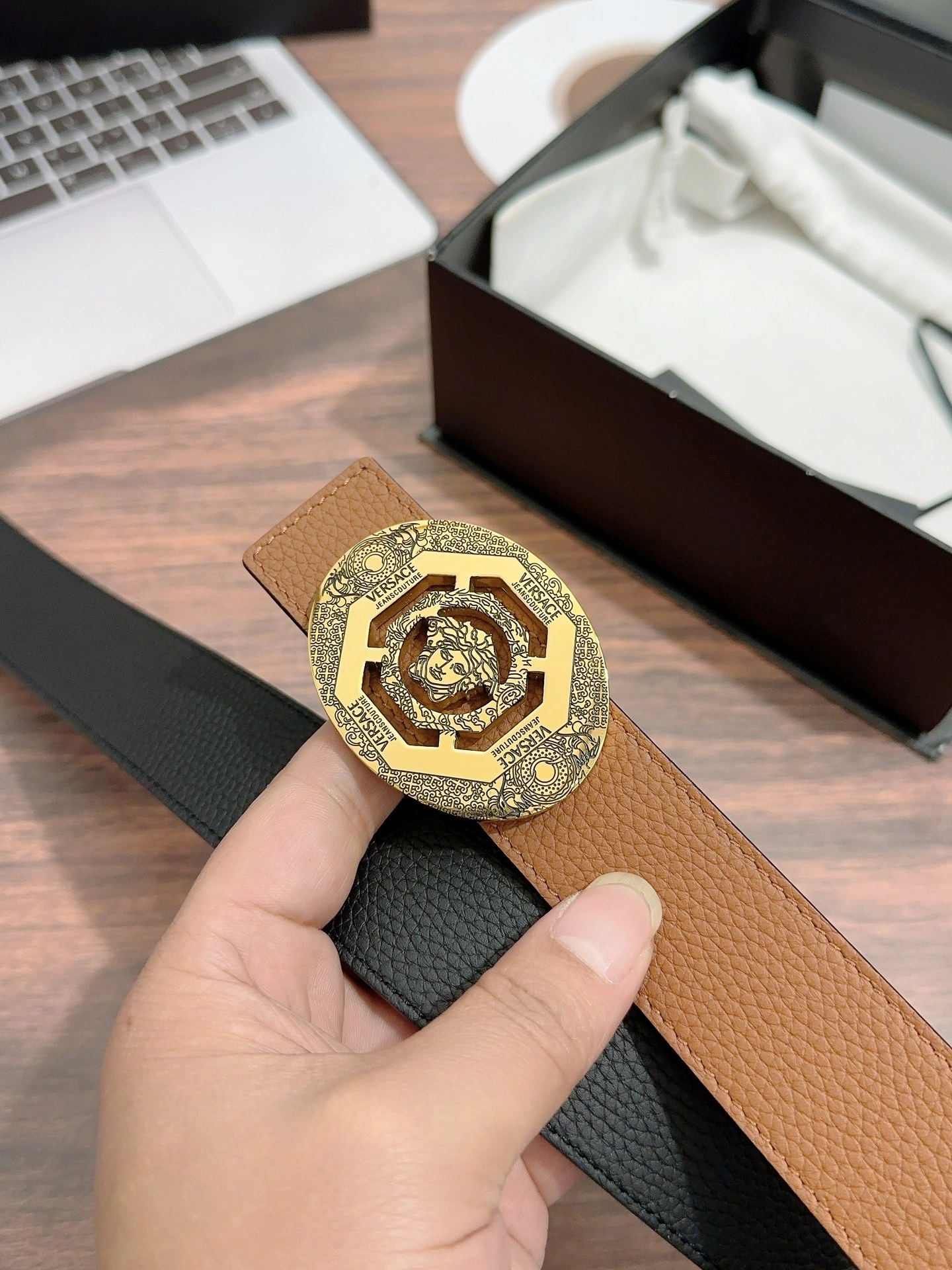 V*ersace Belts XX*20250407- SmoothTexture 15920