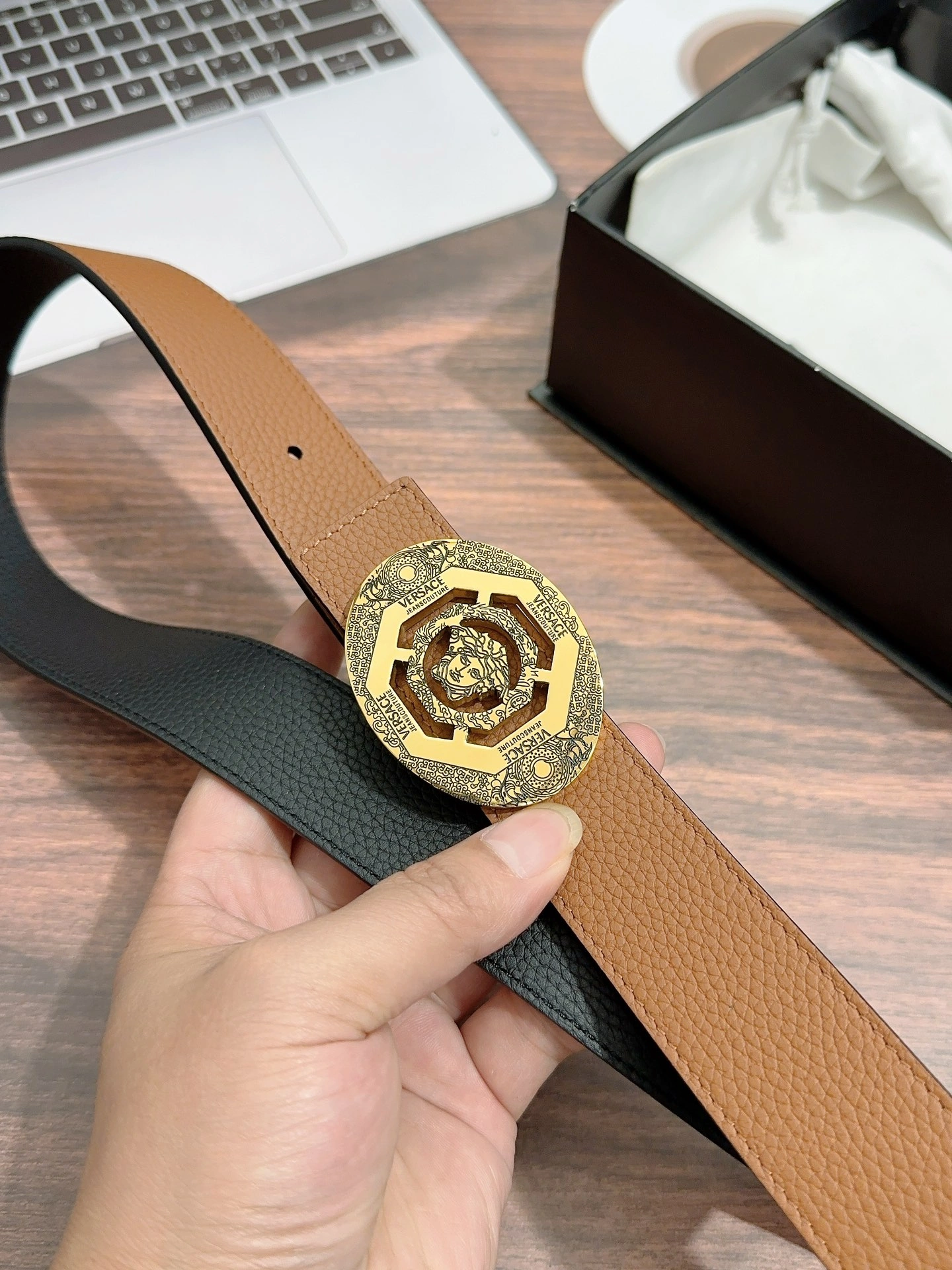 V*ersace Belts XX*20250407- SmoothTexture 15920