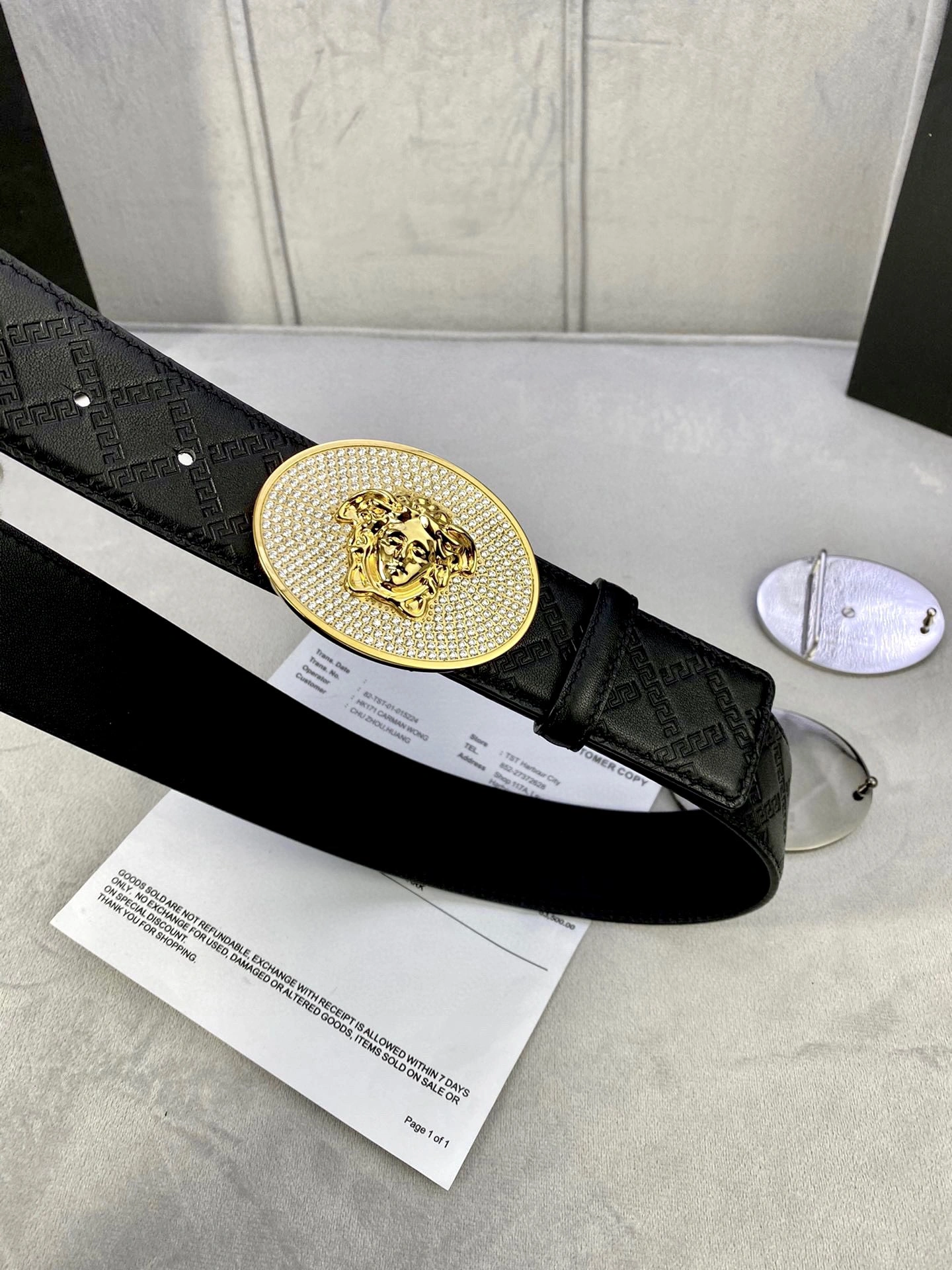 V*ersace Top Belts AT 20230907- Unisex 15967