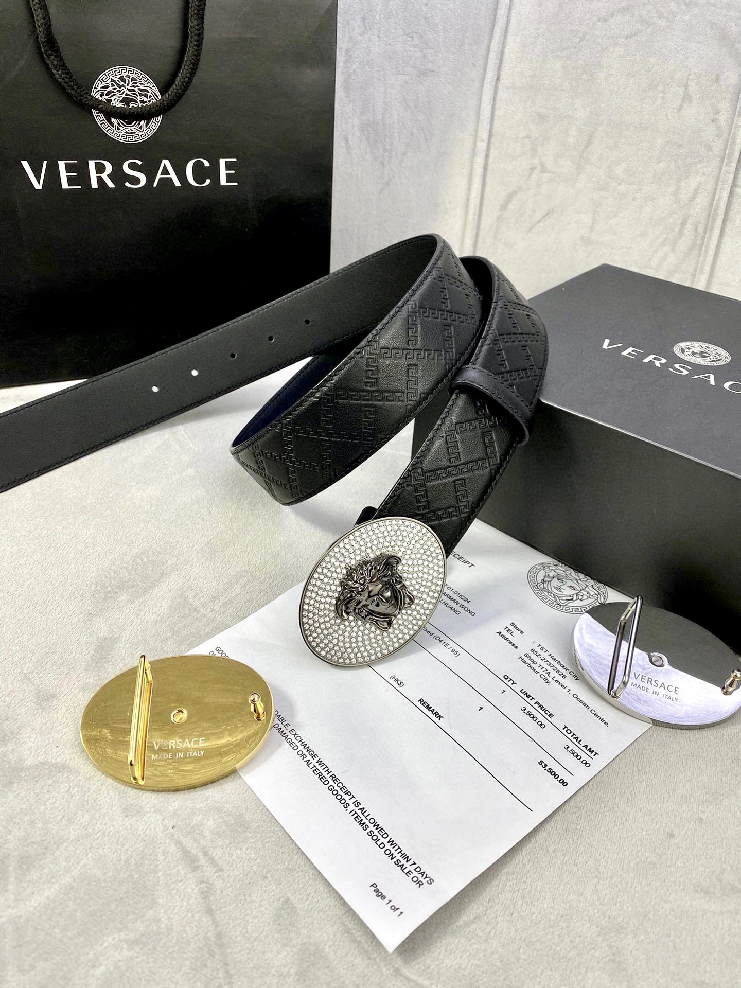V*ersace Top Belts AT 20230907- Unisex 15967