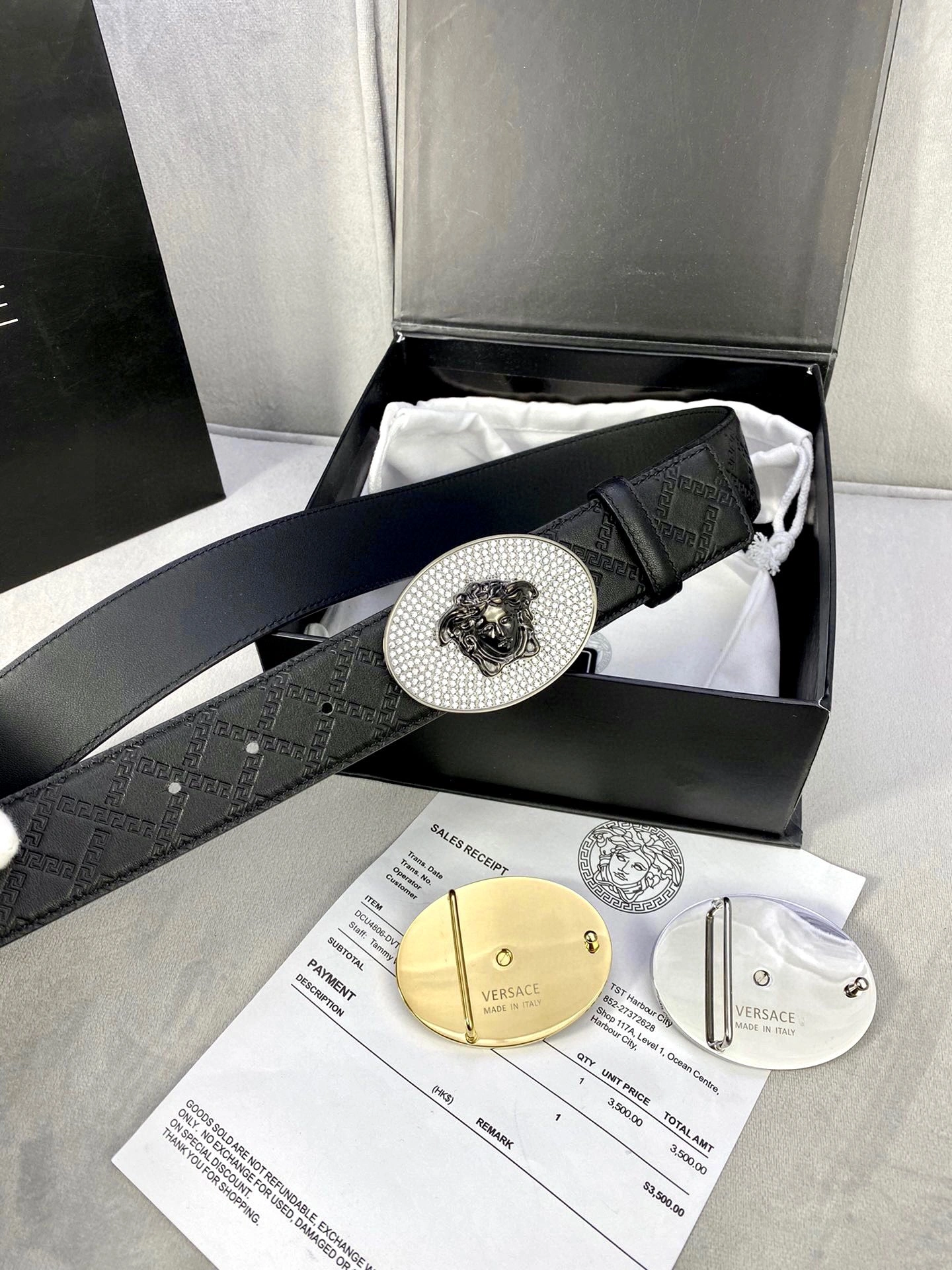 V*ersace Top Belts AT 20230907- Unisex 15967