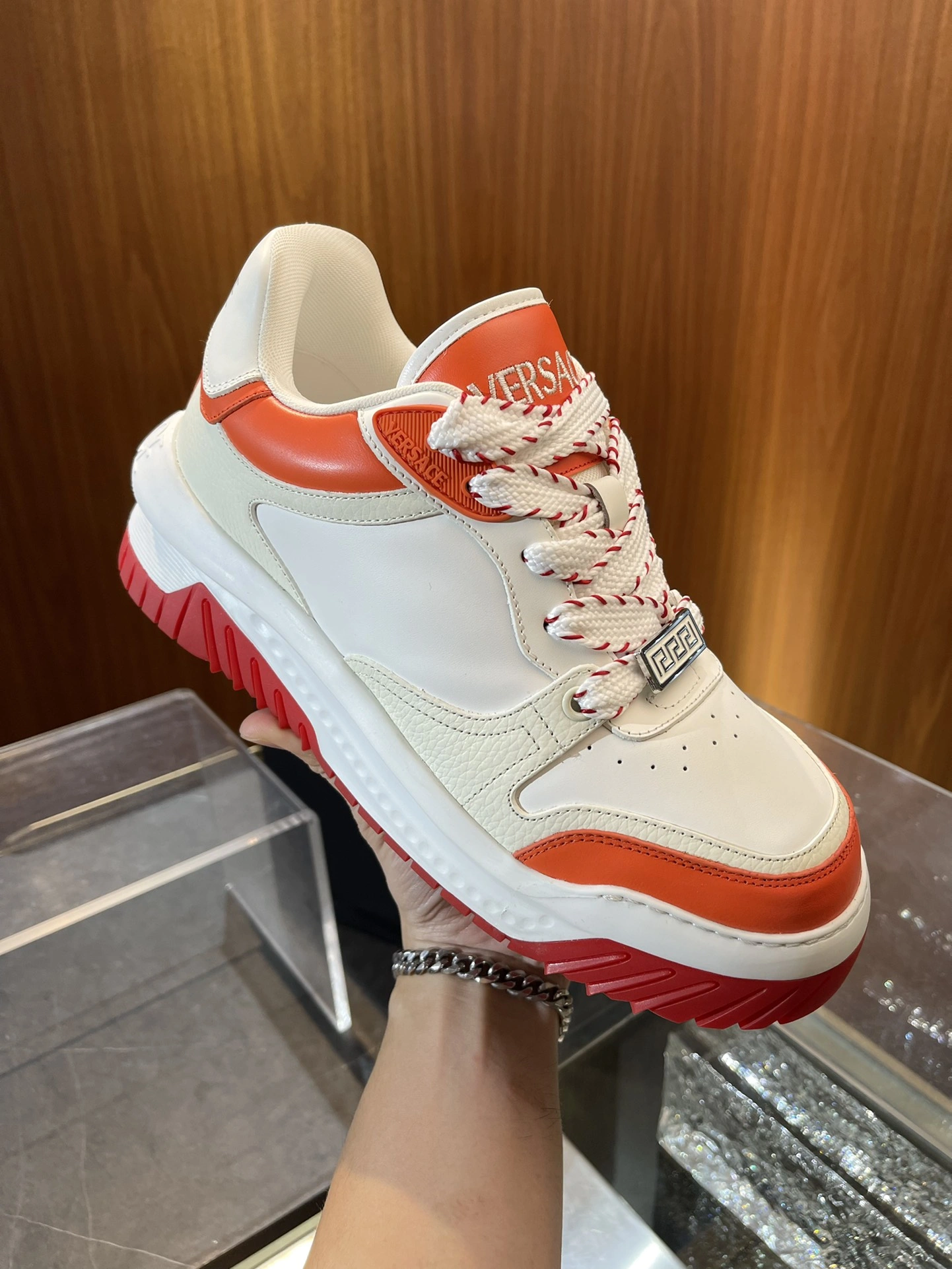 V*ersace Top Sneaker Low RR 20240813- Thermal 6613
