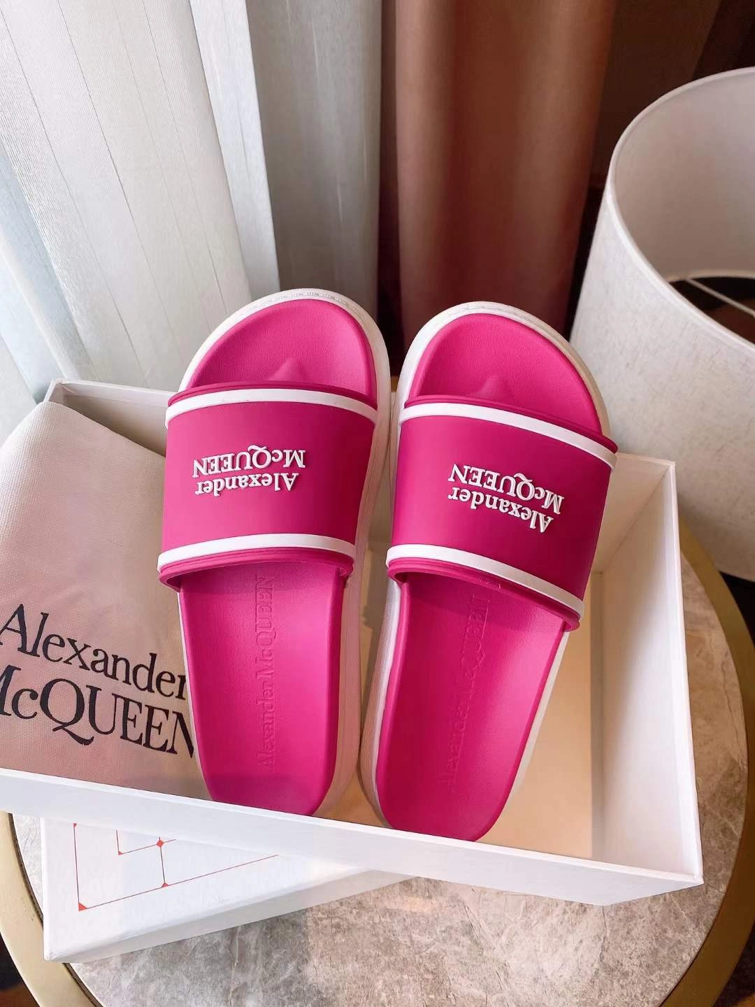 WaterResistant Women A*lexander M*cqueen Top Sandals 3159