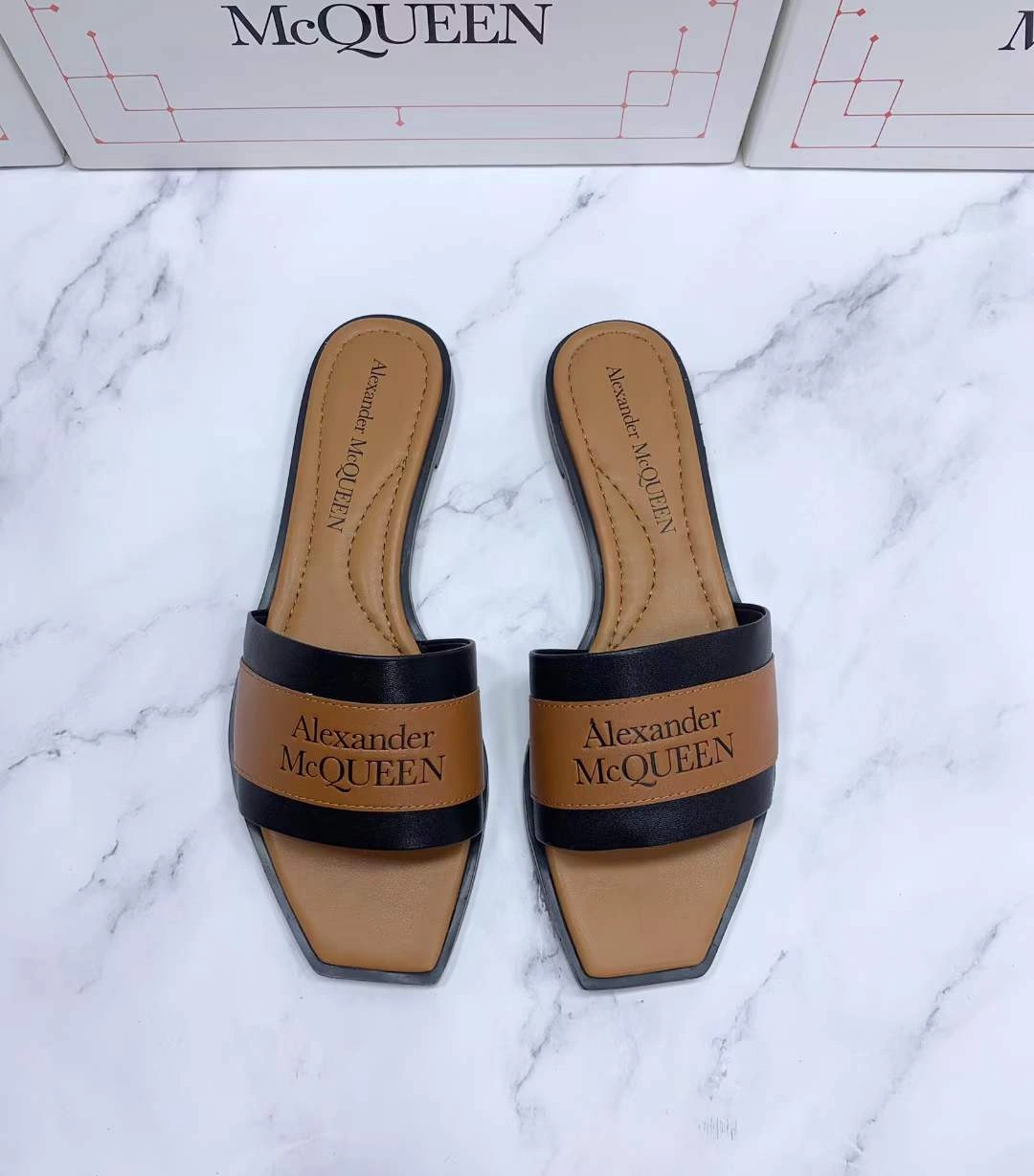 Women A*lexander M*cqueen Top Sandals WaterResistant 3178