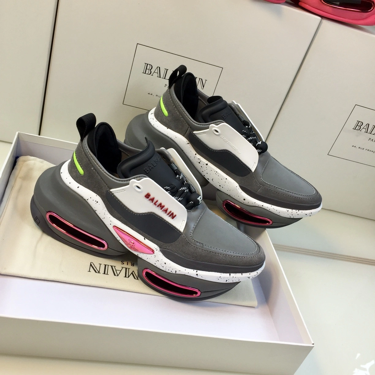Women B*lmain Sneaker Neat 7493