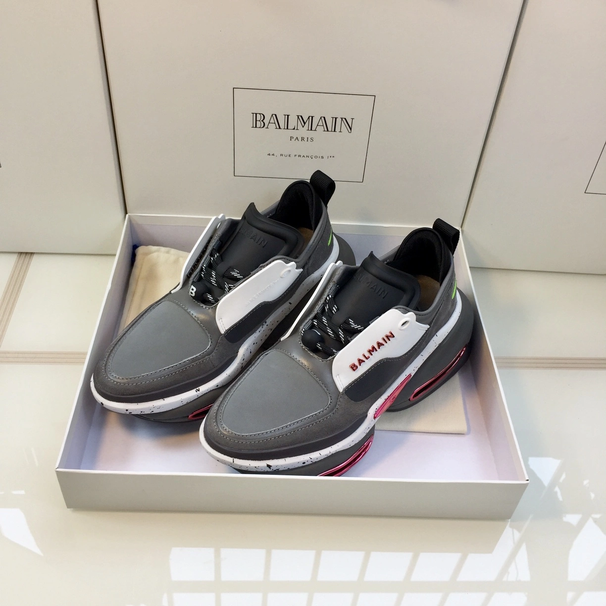 Women B*lmain Sneaker Neat 7493