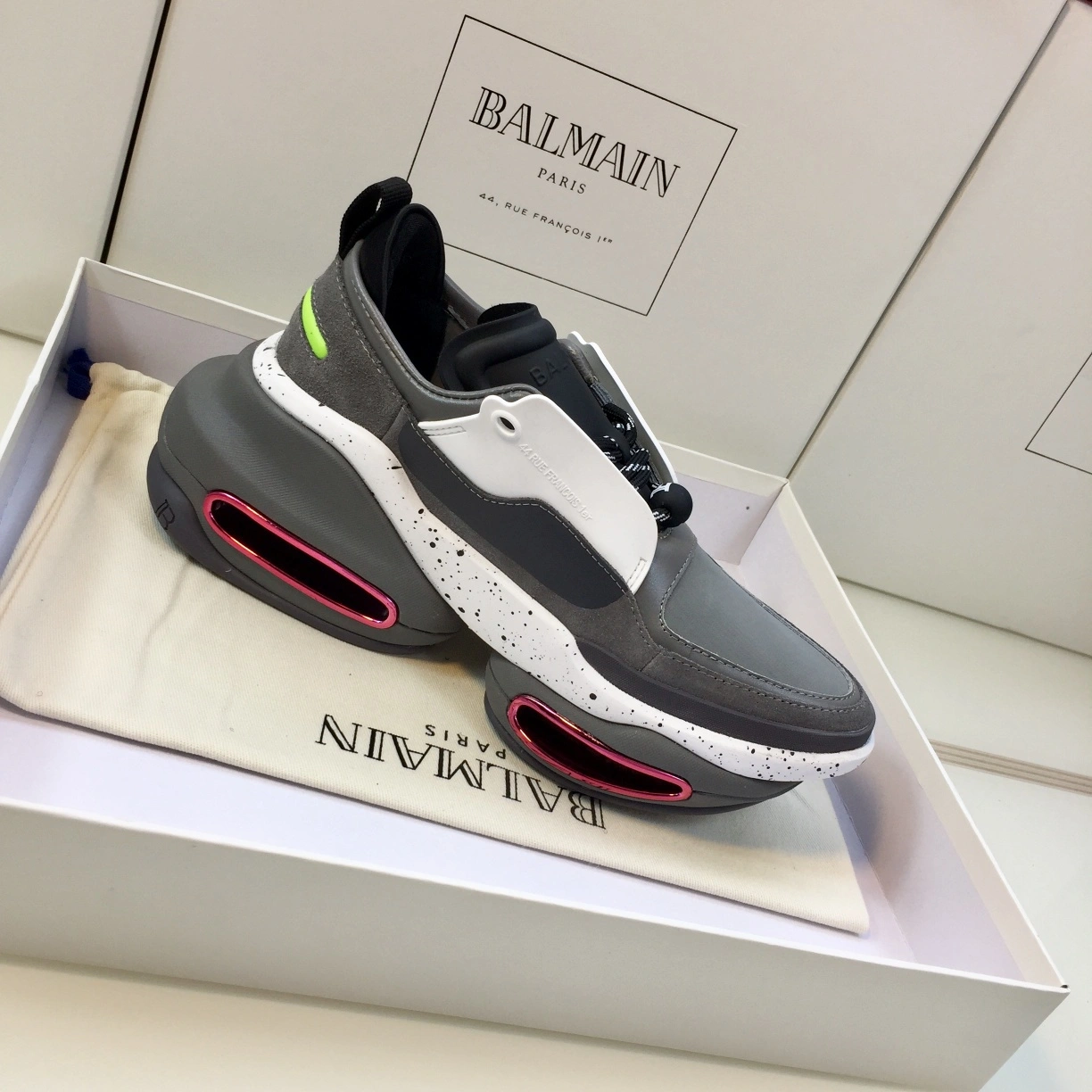 Women B*lmain Sneaker Neat 7493