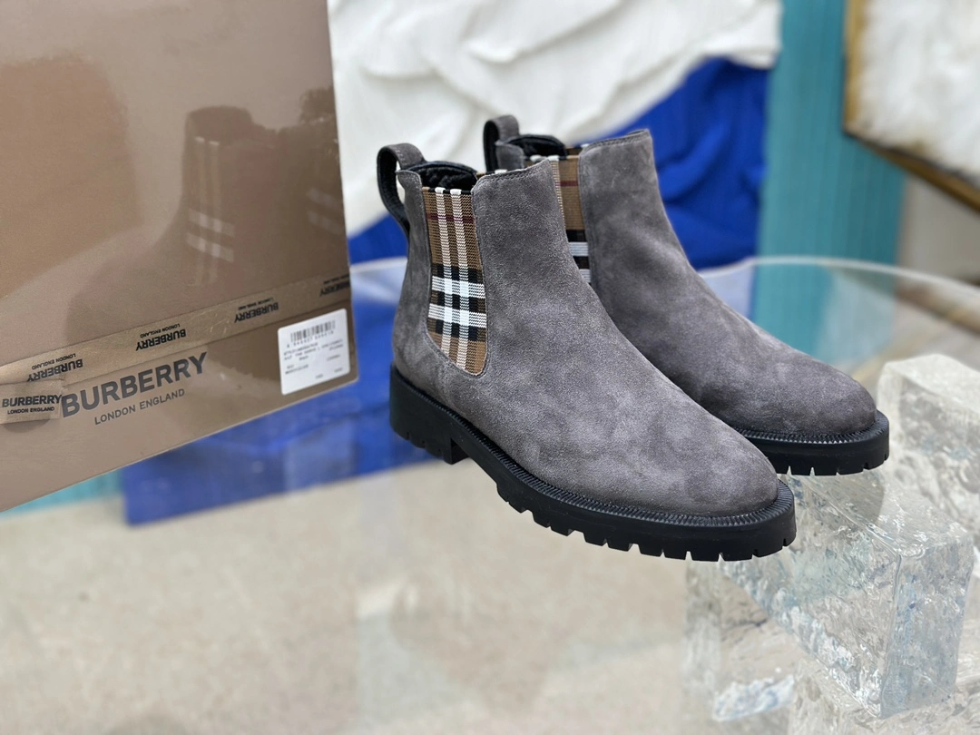 TimelessDesign Women B*urberry Top Boots CP 20230606- 6270