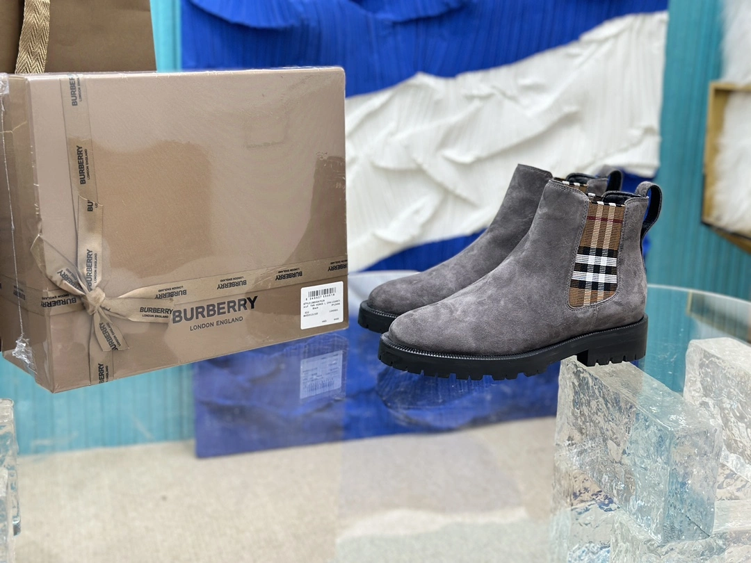 TimelessDesign Women B*urberry Top Boots CP 20230606- 6270
