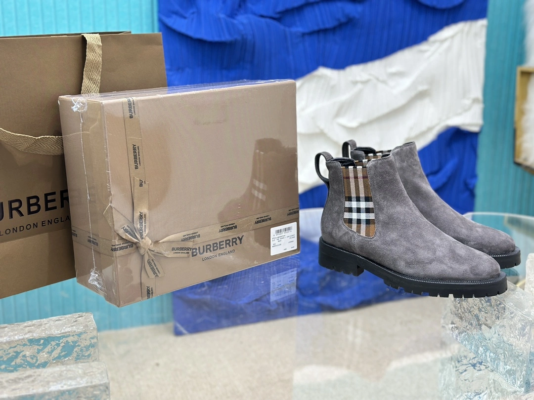 TimelessDesign Women B*urberry Top Boots CP 20230606- 6270