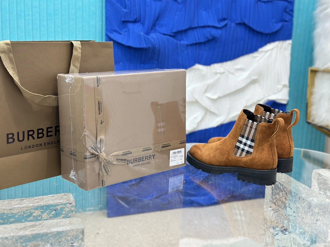 Flexible Women B*urberry Top Boots CP 20230606- 6268
