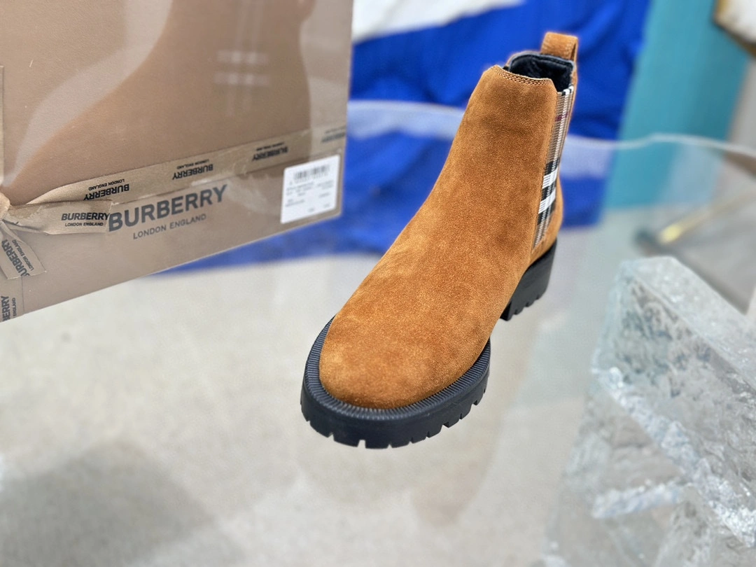 Flexible Women B*urberry Top Boots CP 20230606- 6268