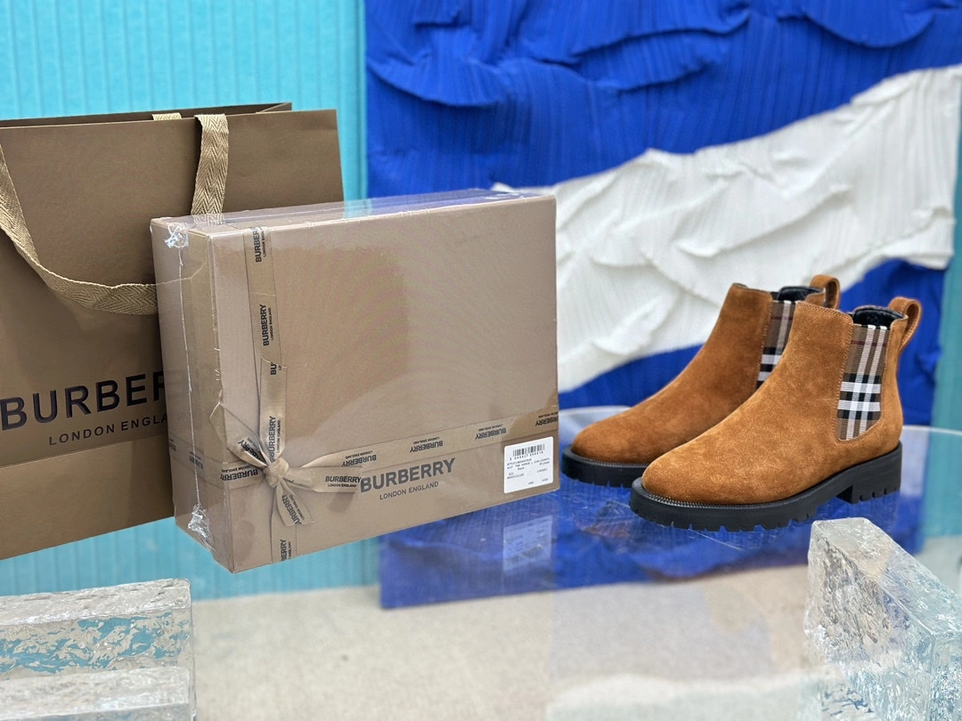 Flexible Women B*urberry Top Boots CP 20230606- 6268