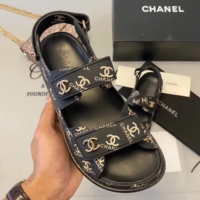 Women C*anel Sandals Stretchable 6762