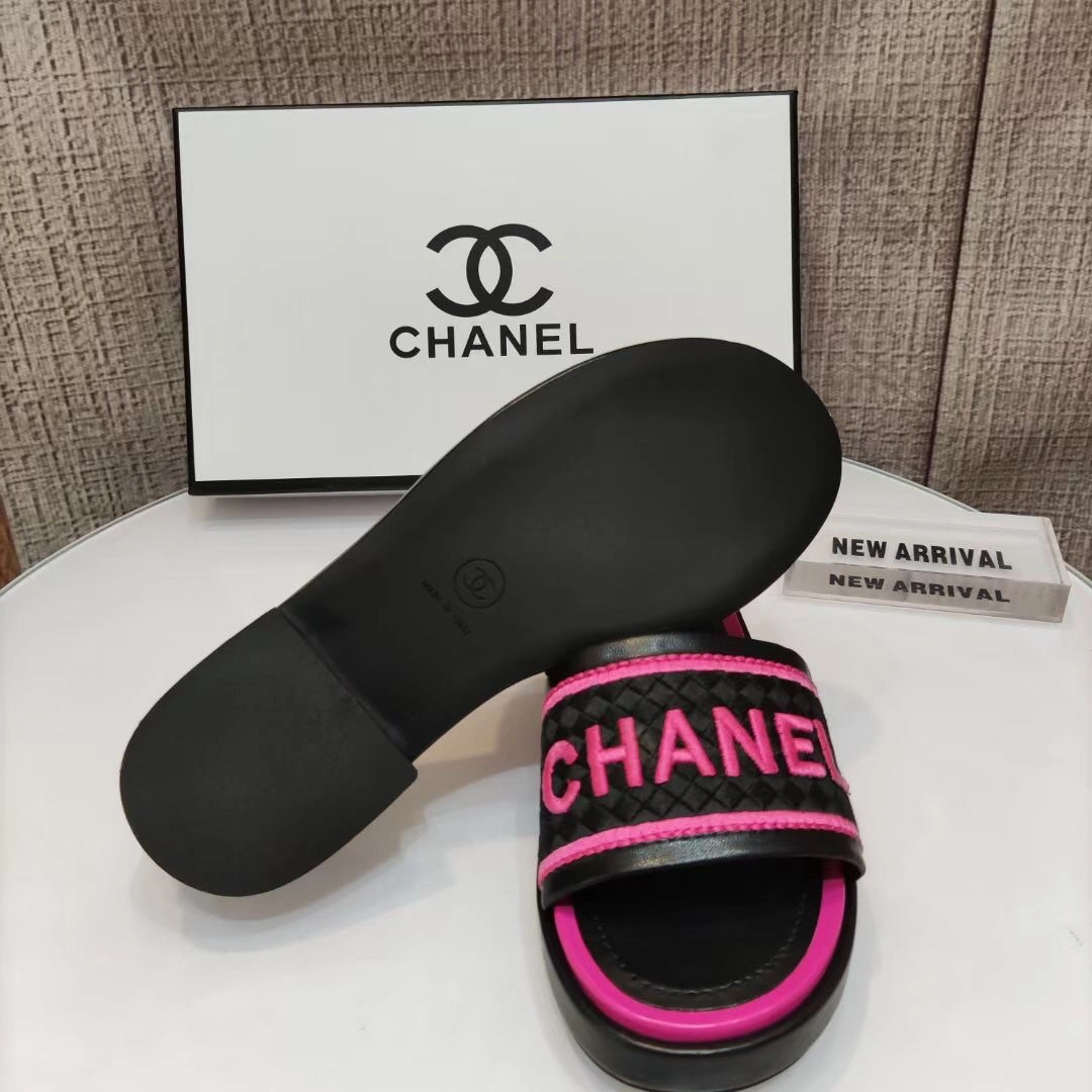 Upgraded Women C*hanel Top Sandals 6716