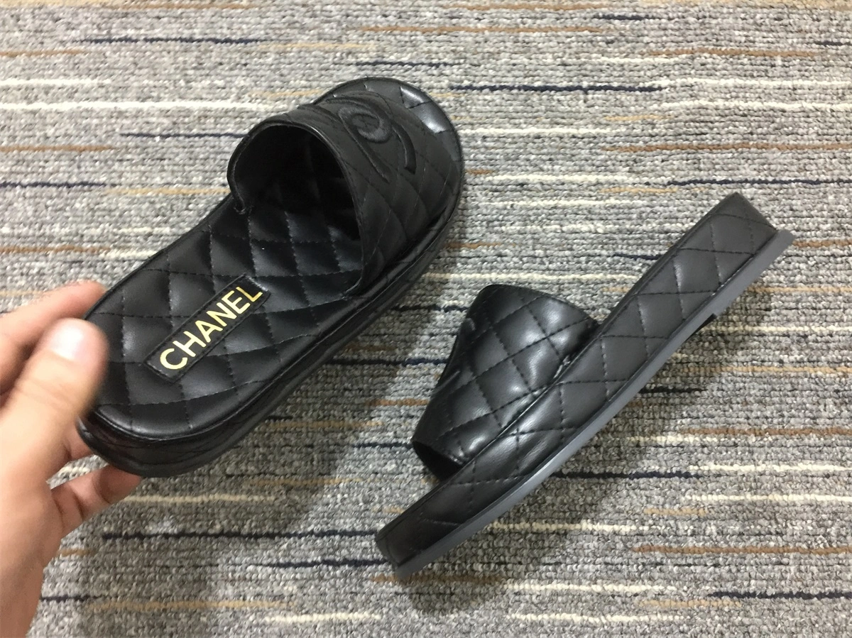 Women C*hanel Top Sandals ComfortFit 6741