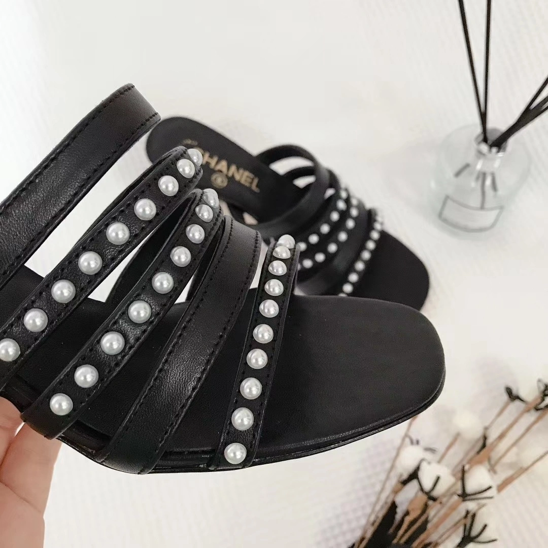 Thermal Women C*hanel Top Sandals 6731