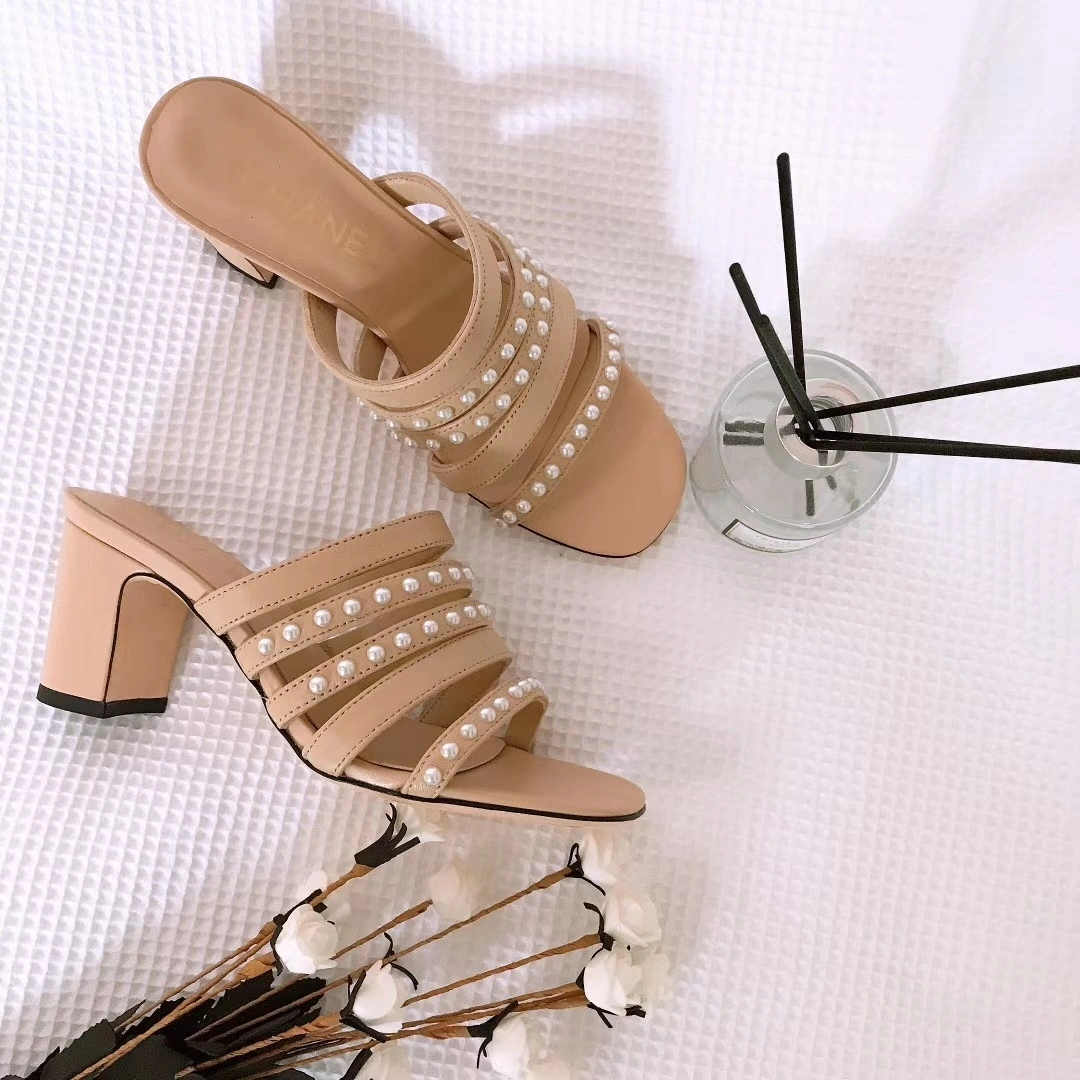 Thermal Women C*hanel Top Sandals 6731