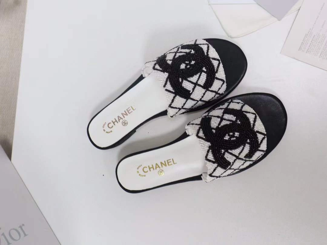 Trendsetting Women C*hanel Top Sandals 6728