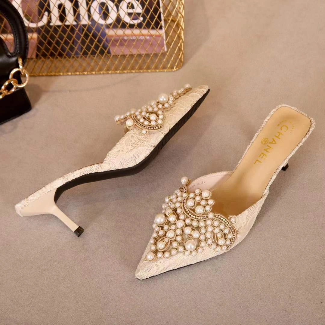 Women C*hanel Top Sandals FashionForward 6727