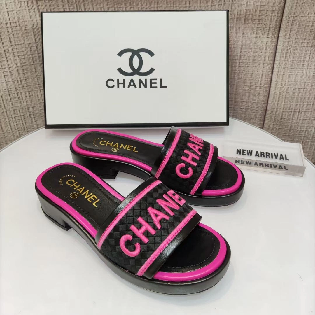 Upgraded Women C*hanel Top Sandals 6716