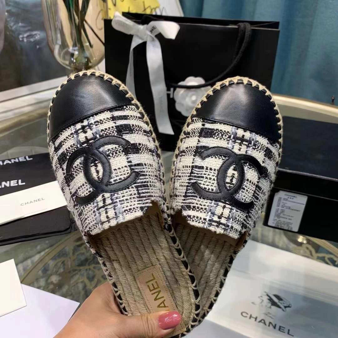 Sustainable Women C*hanel Top Sandals 6713