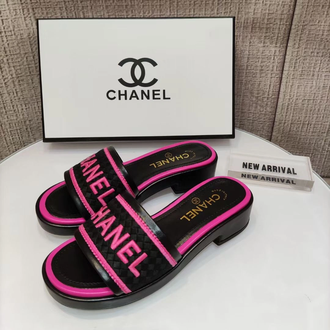 Upgraded Women C*hanel Top Sandals 6716