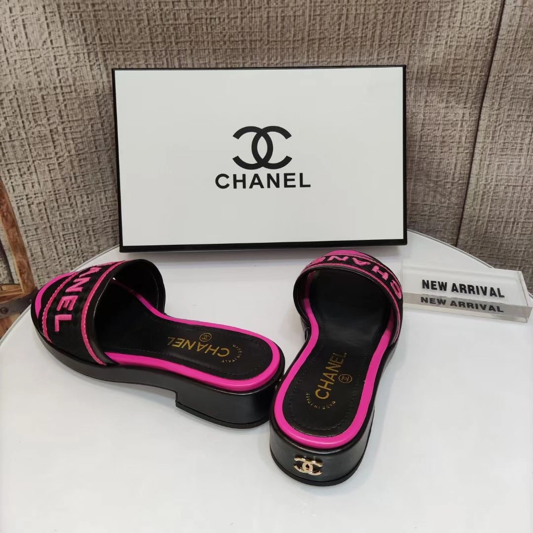 Upgraded Women C*hanel Top Sandals 6716