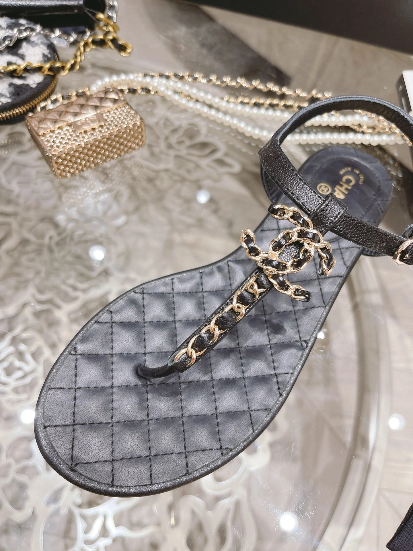 SportInspired Women C*hanel Top Sandals 6722