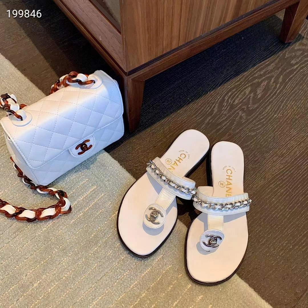 Women C*hanel Top Sandals TechFriendly 6729