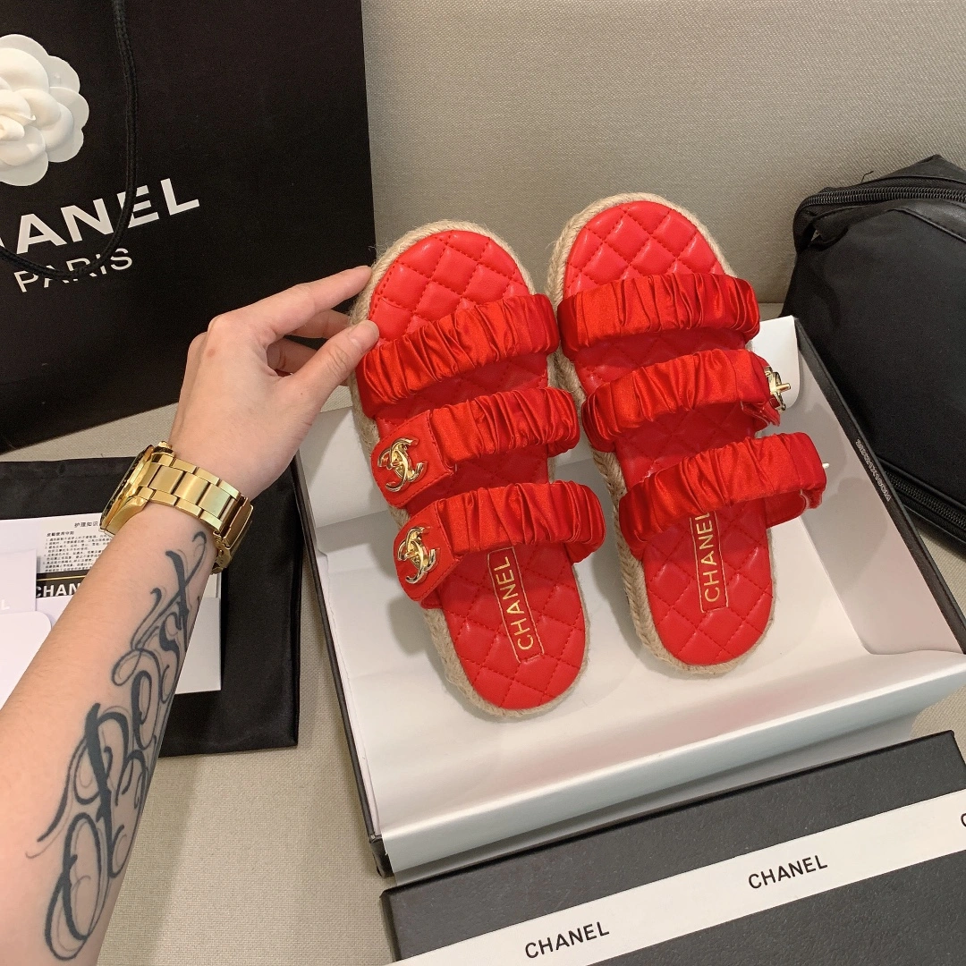 Women C*hanel Top Sandals EasyMatch 6718