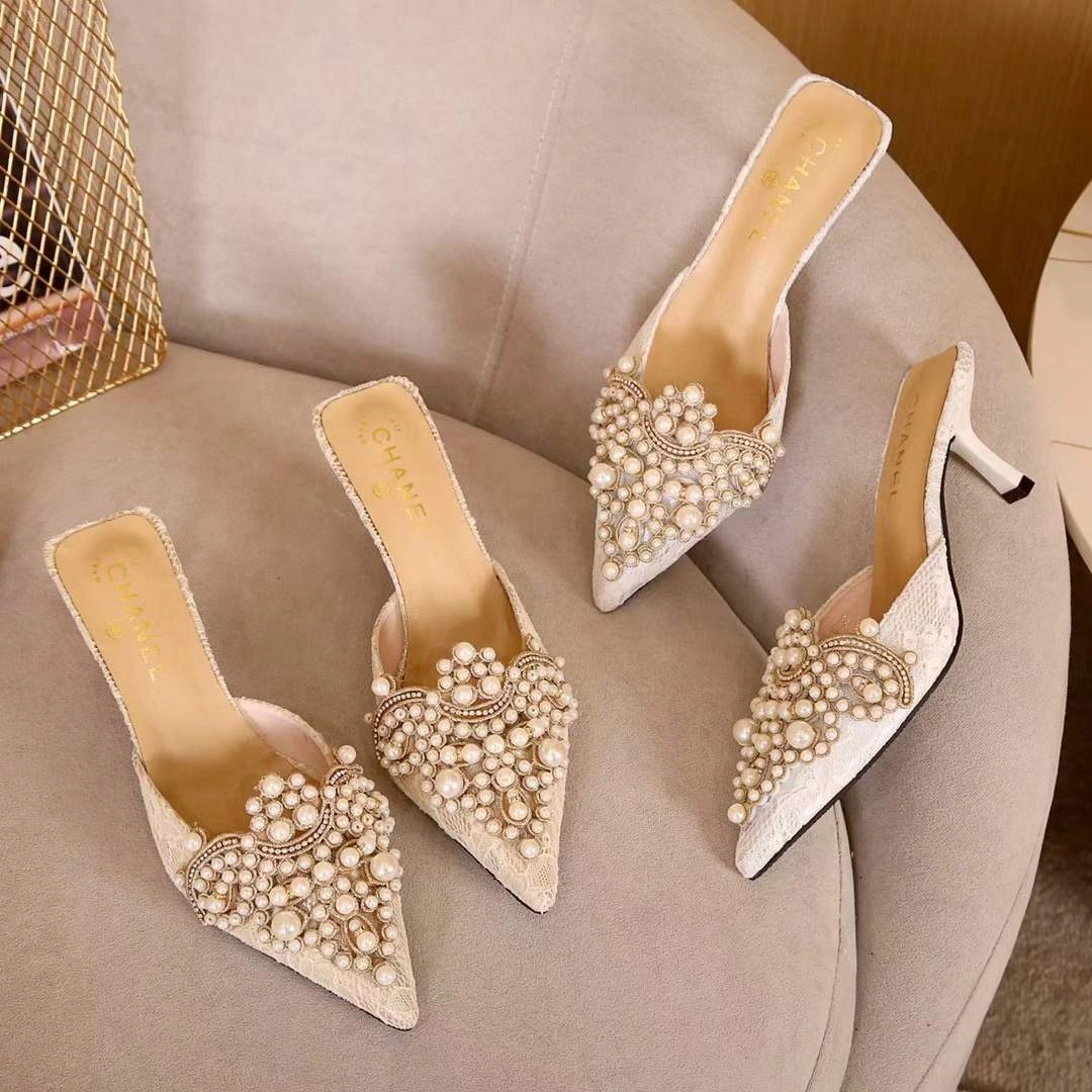 Women C*hanel Top Sandals FashionForward 6727