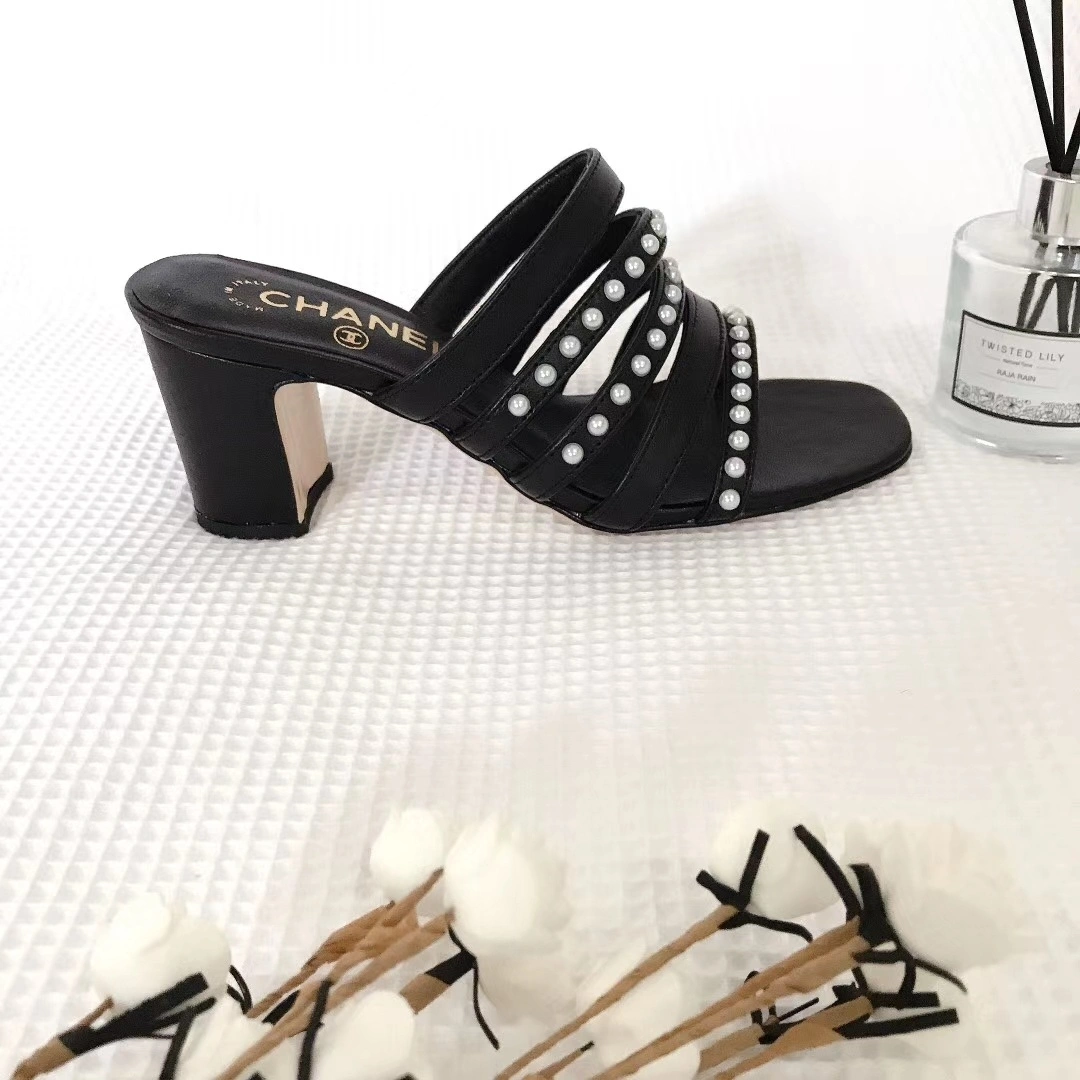 Thermal Women C*hanel Top Sandals 6731