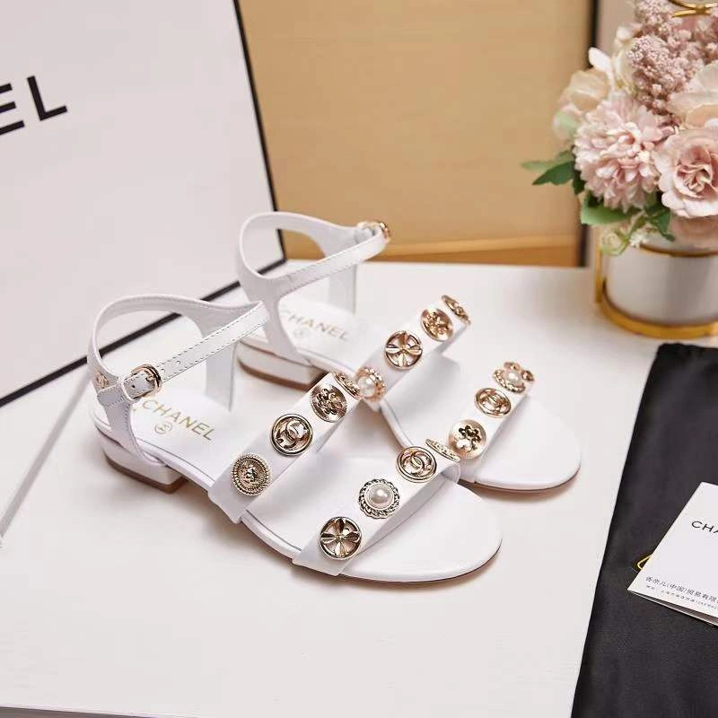 Women C*hanel Top Sandals Sustainable 6733