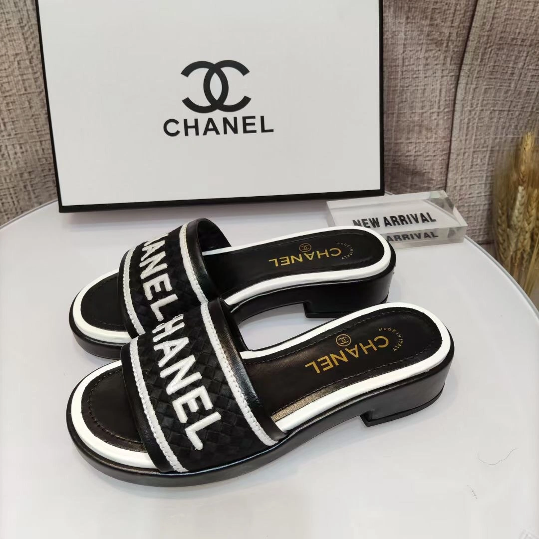 Upgraded Women C*hanel Top Sandals 6716