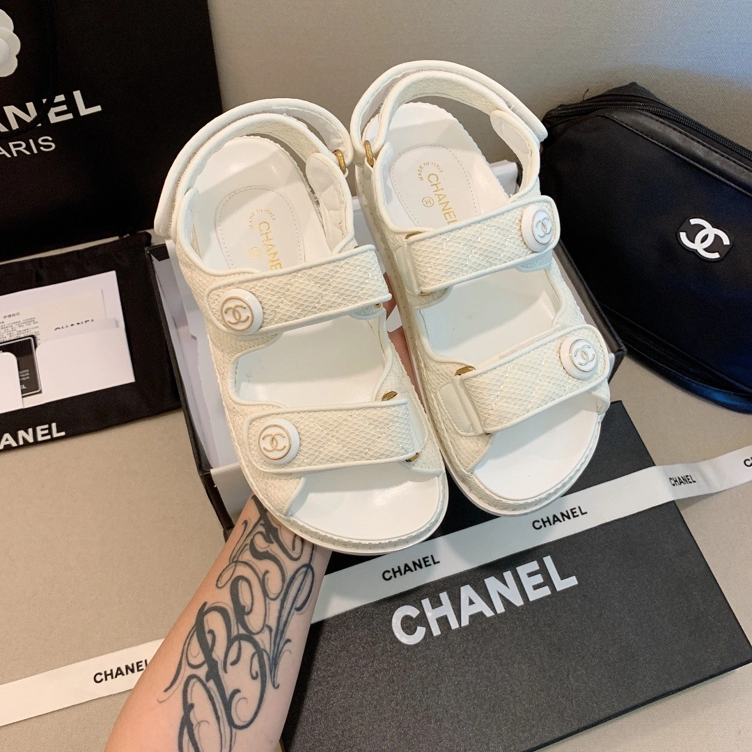 Comfortable Women C*hanel Top Sandals 6717