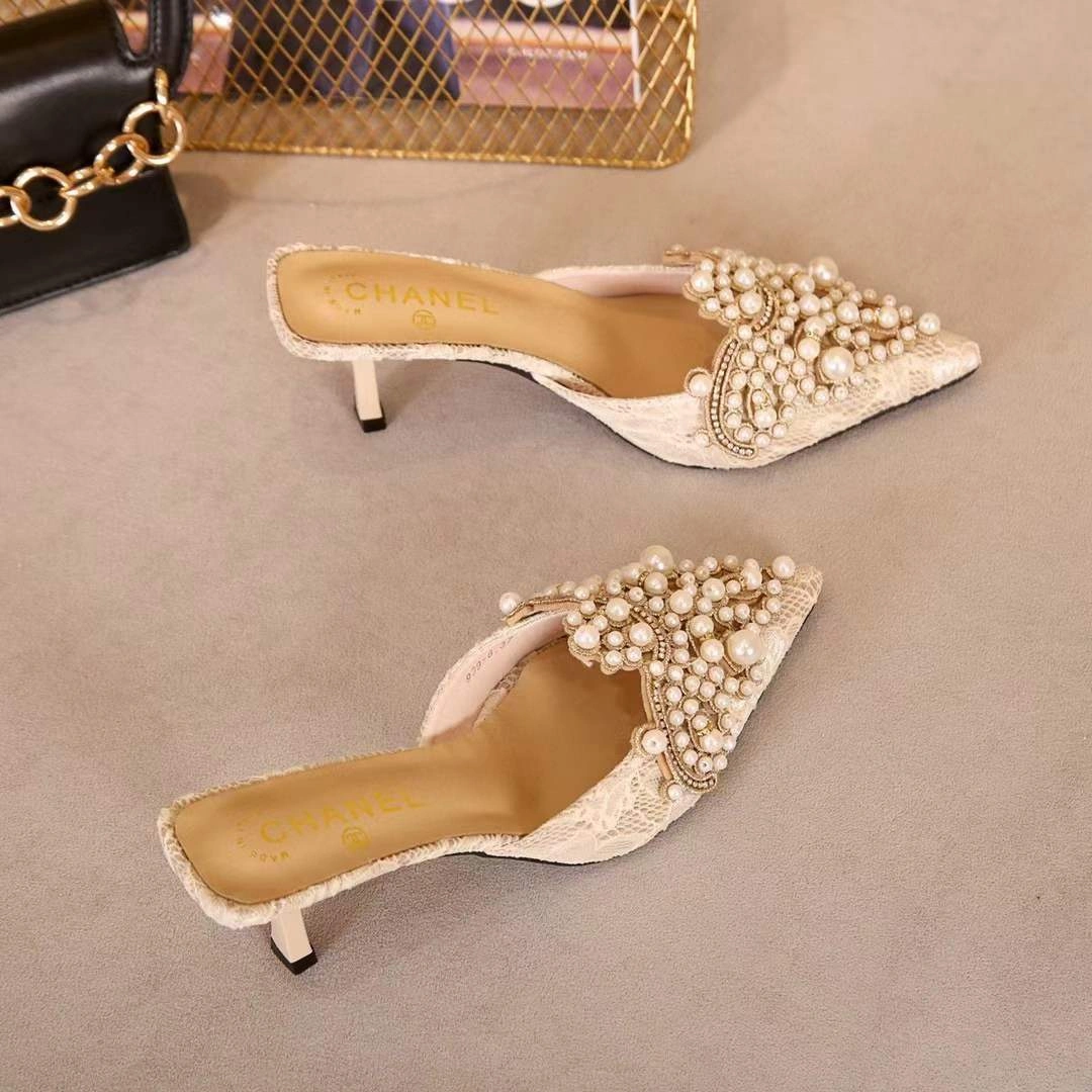 Women C*hanel Top Sandals FashionForward 6727