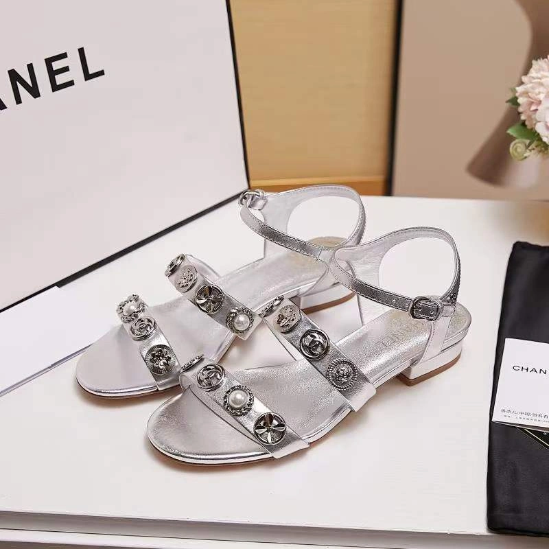 Women C*hanel Top Sandals Sustainable 6733