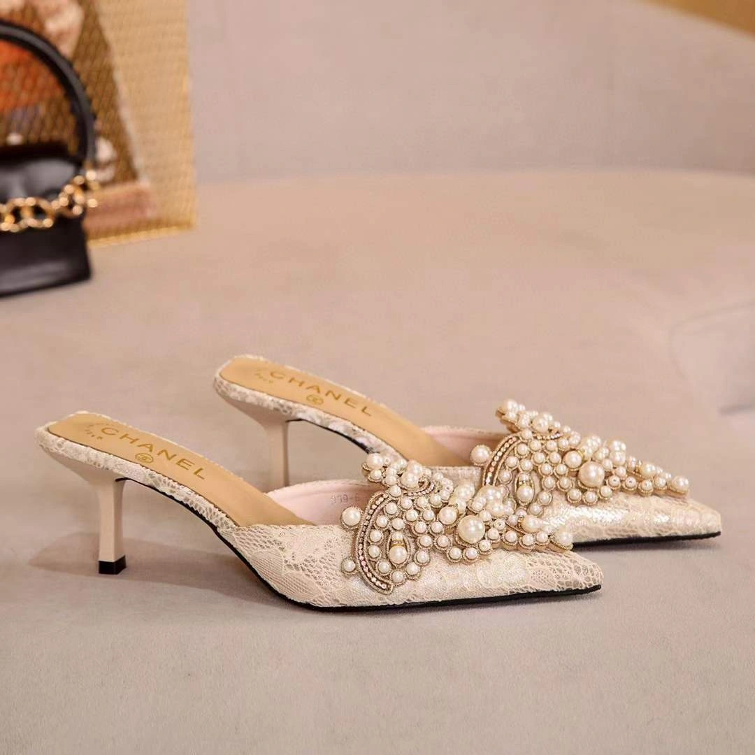 Women C*hanel Top Sandals FashionForward 6727