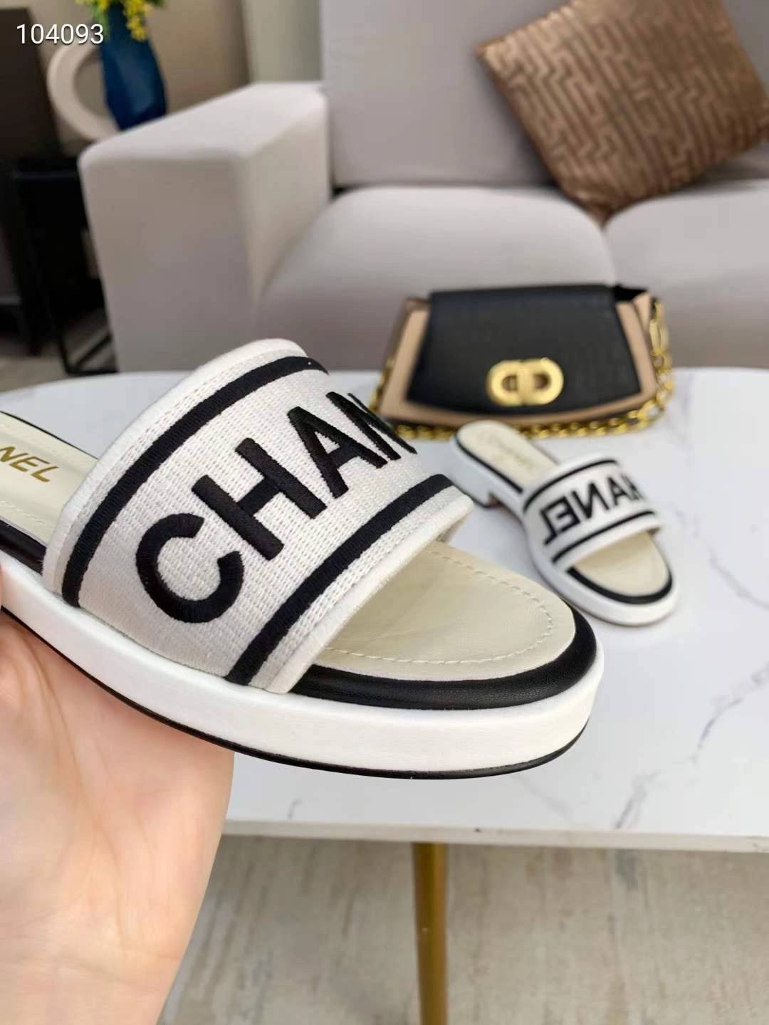 Women C*hanel Top Slippers Trendy 6748