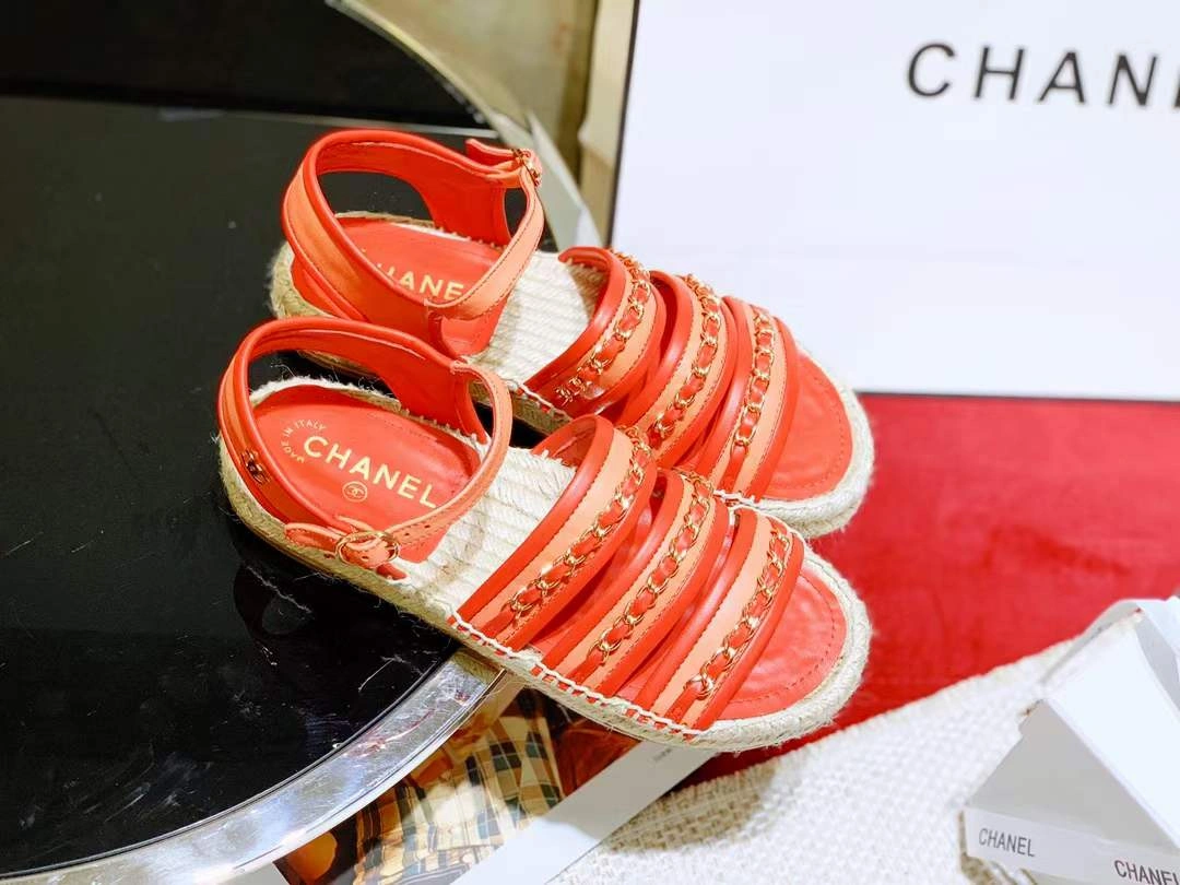 Women C*hanel Top Slippers Bright 6710