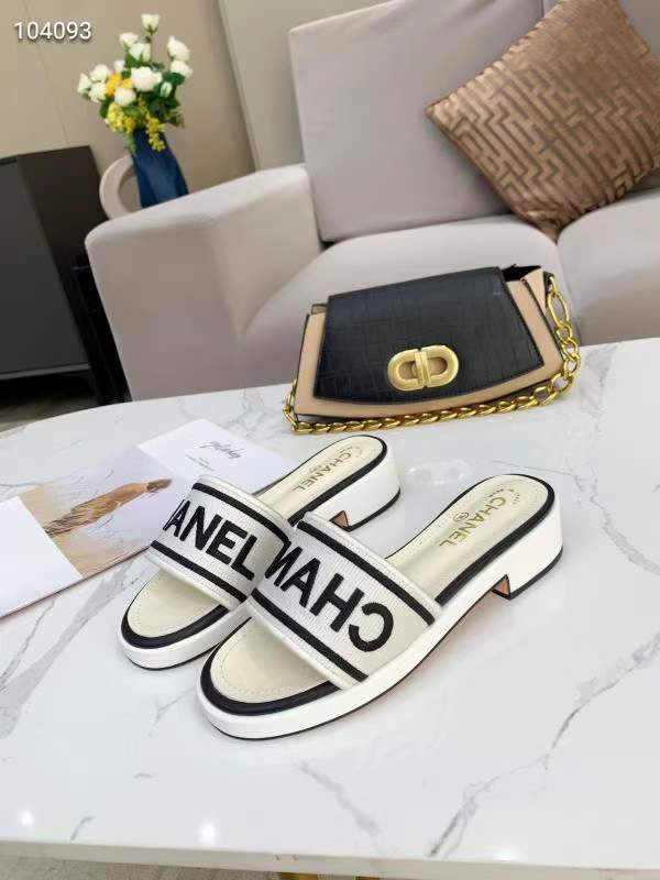 Women C*hanel Top Slippers Trendy 6748
