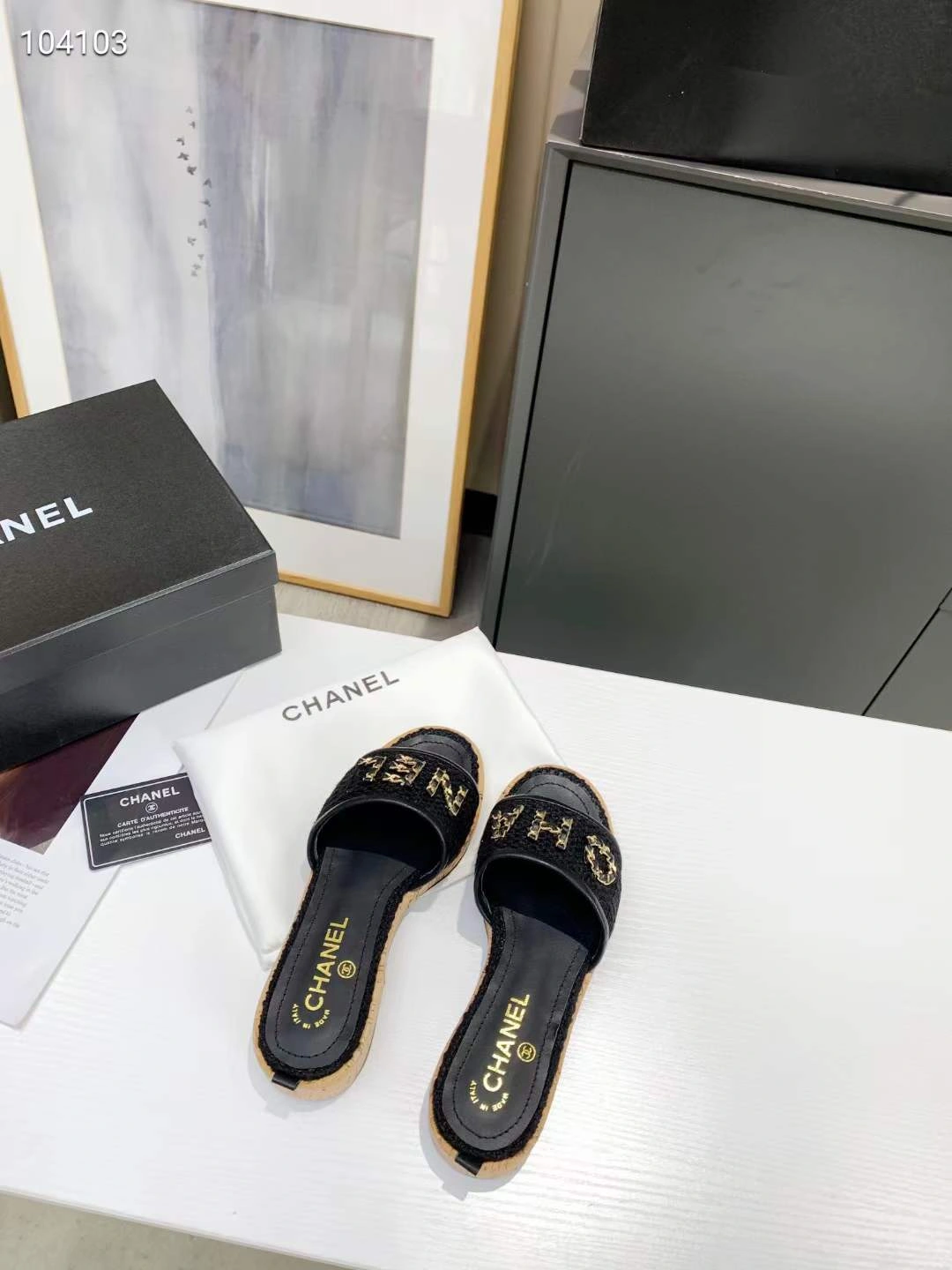 Women C*hanel Top Slippers SportInspired 6747
