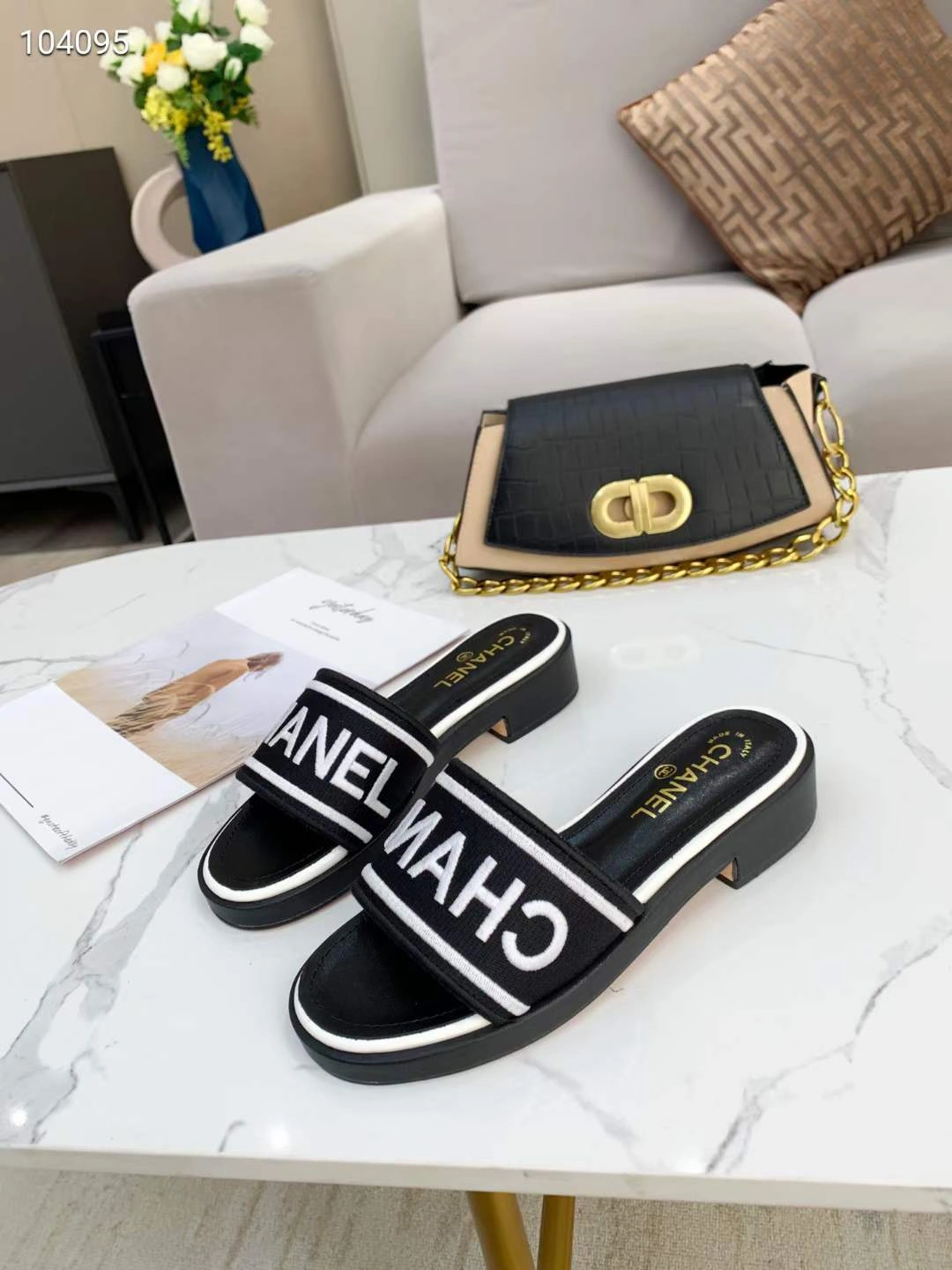 Women C*hanel Top Slippers Trendy 6748