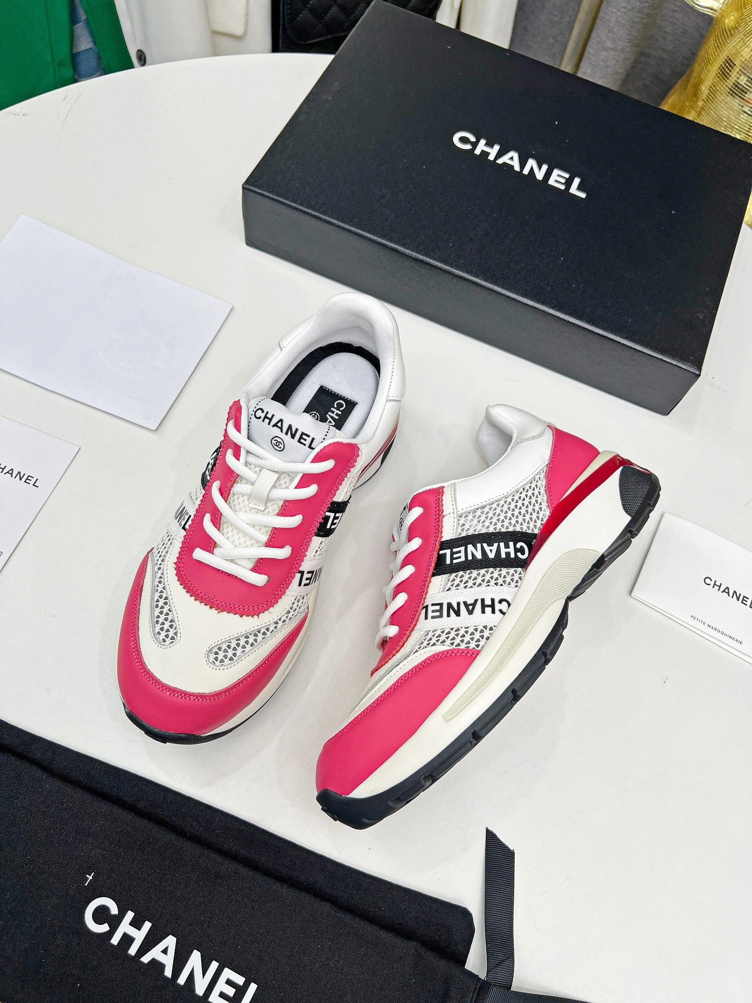 Fashionable Women C*hanel Top Sneaker Low CP 20230607- 6693