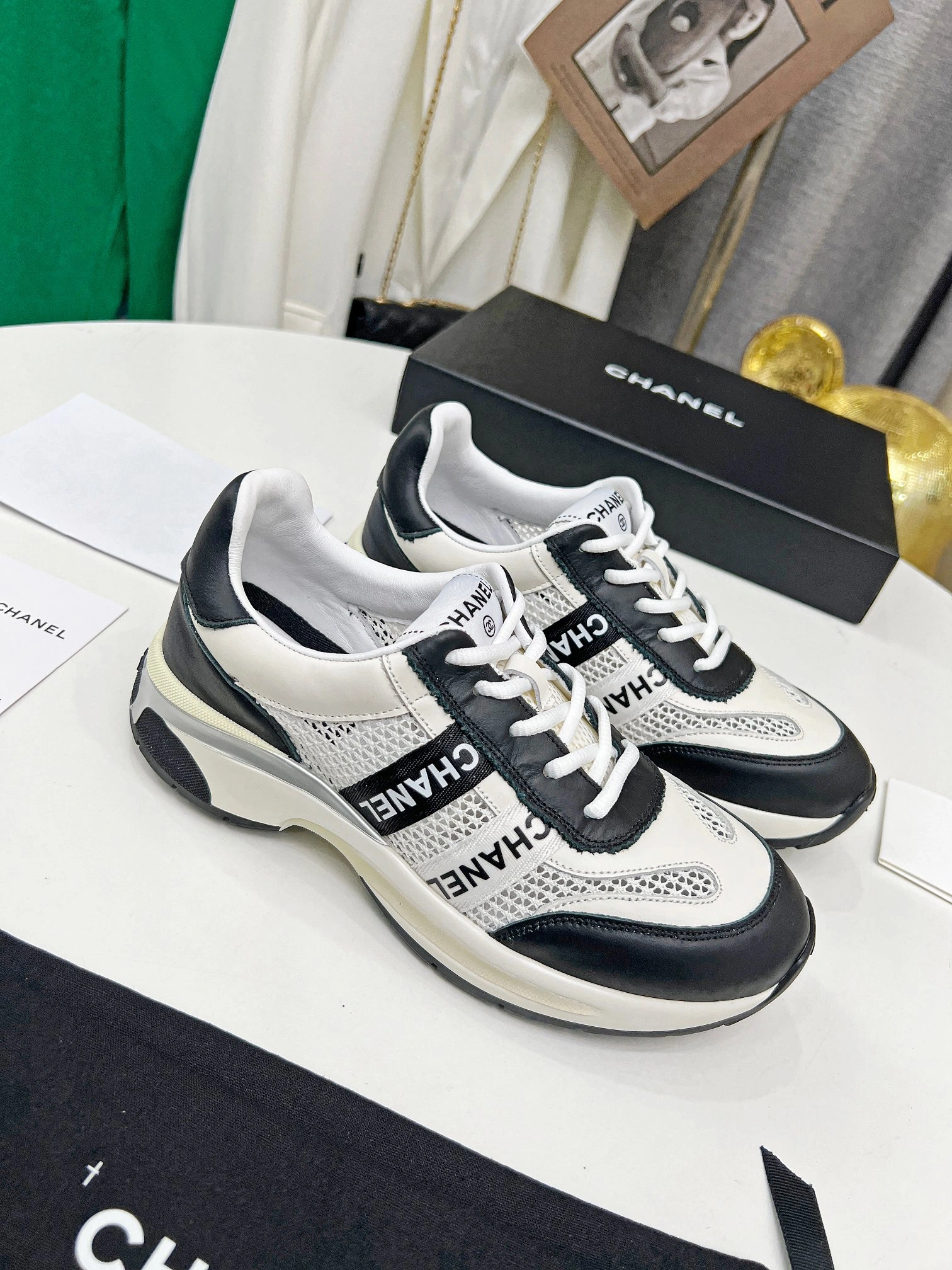 Women C*hanel Top Sneaker Low CP 20230607- HighPerformance 6692