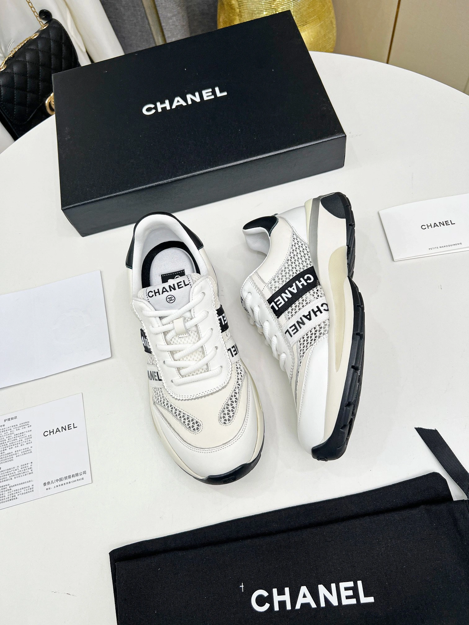Women C*hanel Top Sneaker Low CP 20230607- Chic 6689