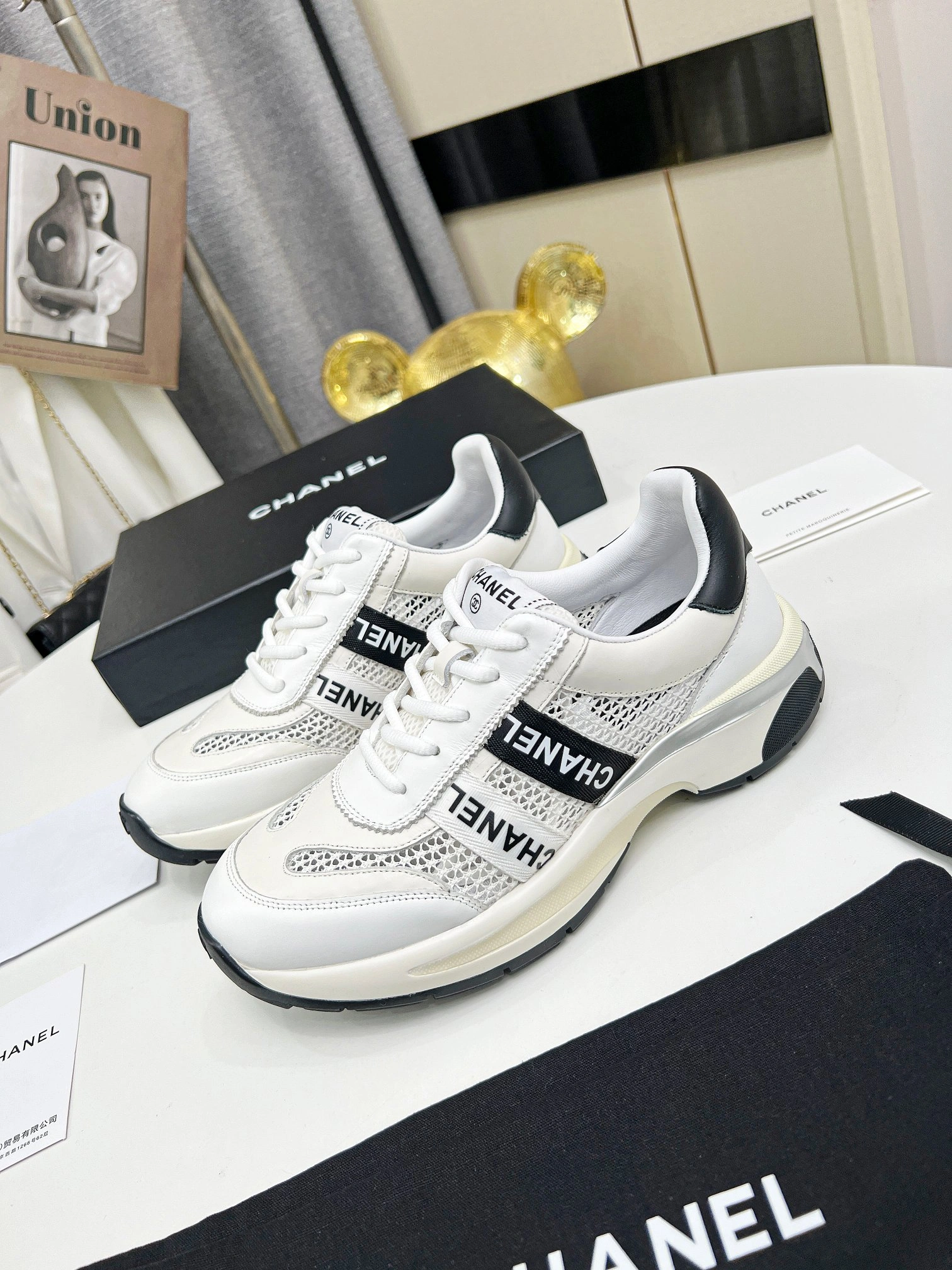 Women C*hanel Top Sneaker Low CP 20230607- Chic 6689