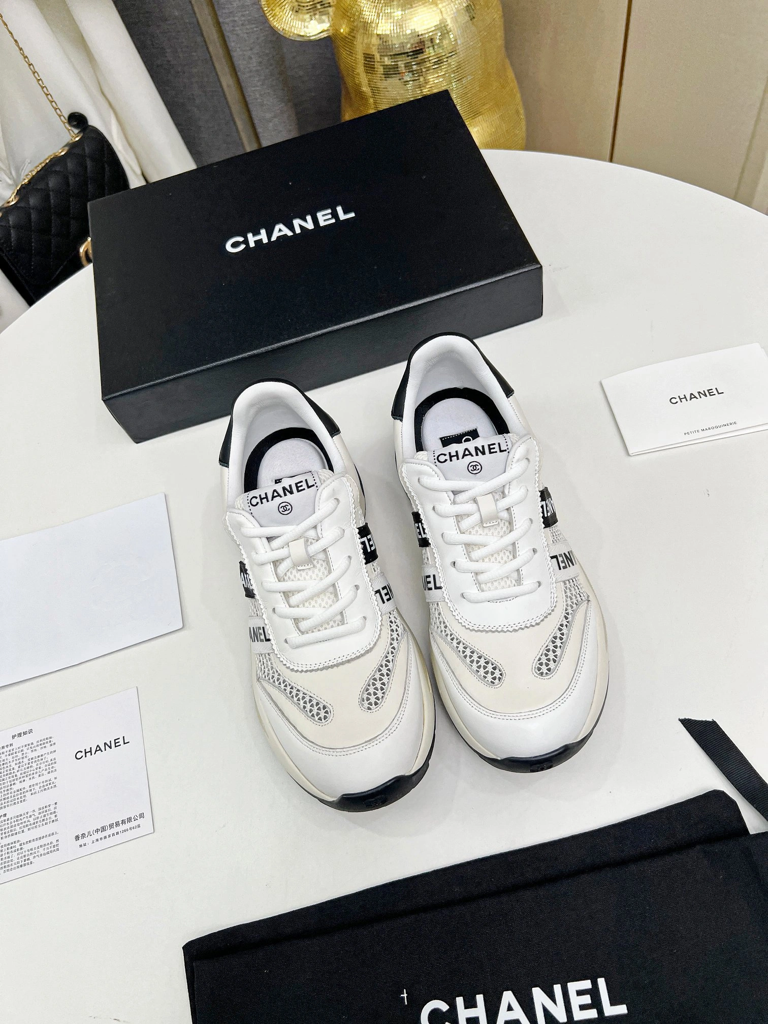 Women C*hanel Top Sneaker Low CP 20230607- Chic 6689