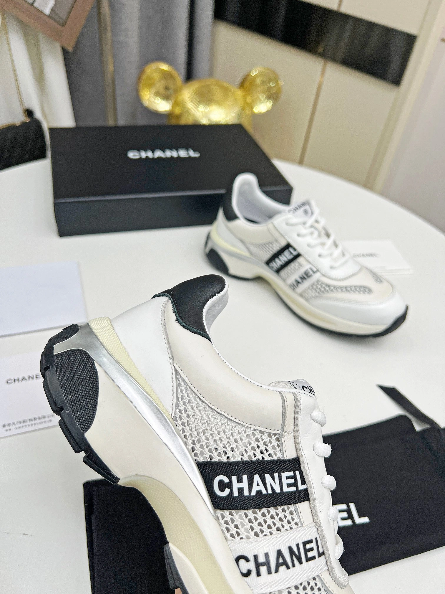 Women C*hanel Top Sneaker Low CP 20230607- Chic 6689